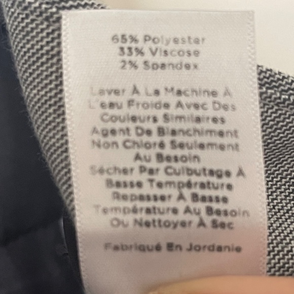 Grey Curvy Fit Straight Pants - Picture 9 of 10